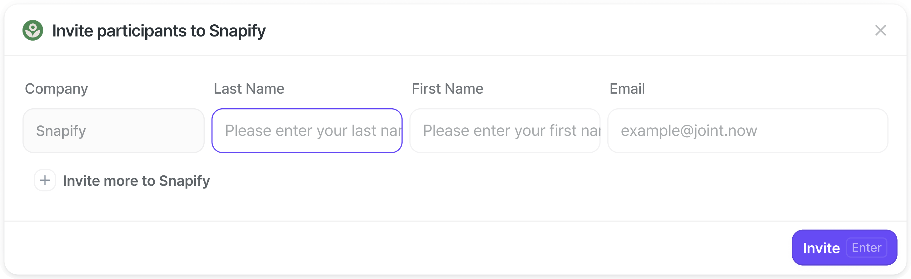 The list of pending members.